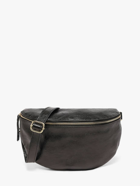 Sac Banane Cuir Milano Noir nine NI21123O