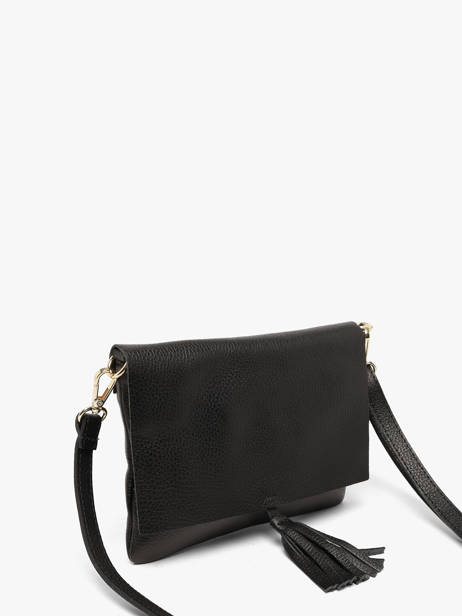 Sac Bandoulière Caviar Cuir Milano Noir caviar CA22112O vue secondaire 2