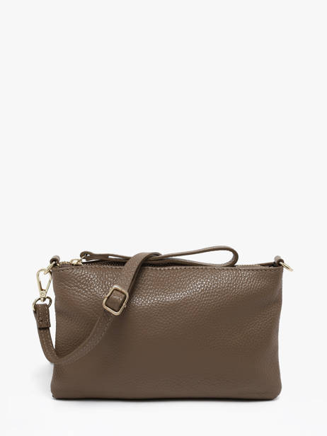Sac Bandoulière Caviar Cuir Milano Marron caviar CA26063