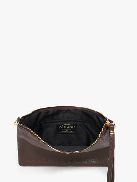 Sac Bandoulière Caviar Cuir Milano Marron caviar CA26064 vue secondaire 3