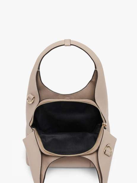 Small Leather Juliette Satchel Le tanneur Beige juliette TJET1000 other view 4