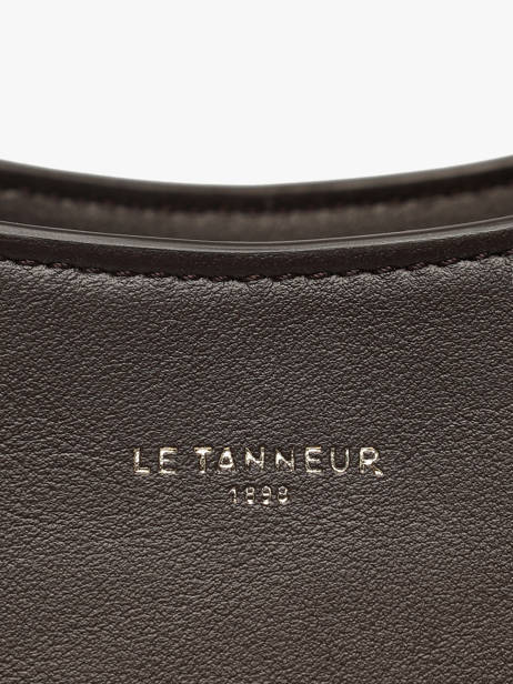 Sac Hobo M Céleste En Cuir Lisse Le tanneur Marron celeste TLES1410 vue secondaire 3
