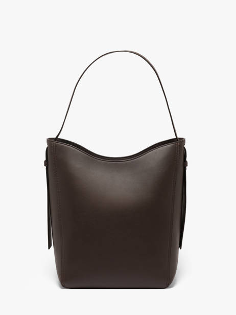 Sac Hobo M Céleste En Cuir Lisse Le tanneur Marron celeste TLES1410 vue secondaire 5