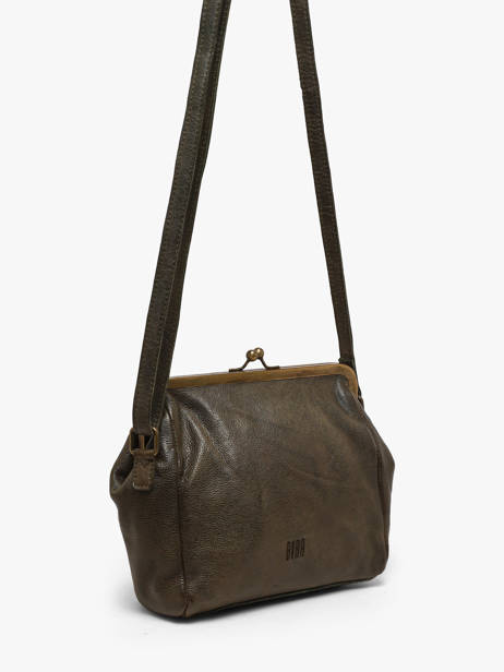 Cross Body Tas Heritage Leather Biba Green heritage BT22 other view 1