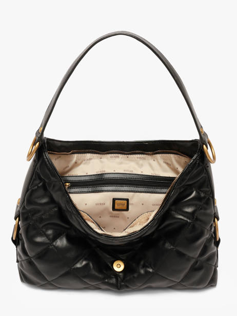 Sac Porté épaule Camden Guess Noir camden QB930818 vue secondaire 3