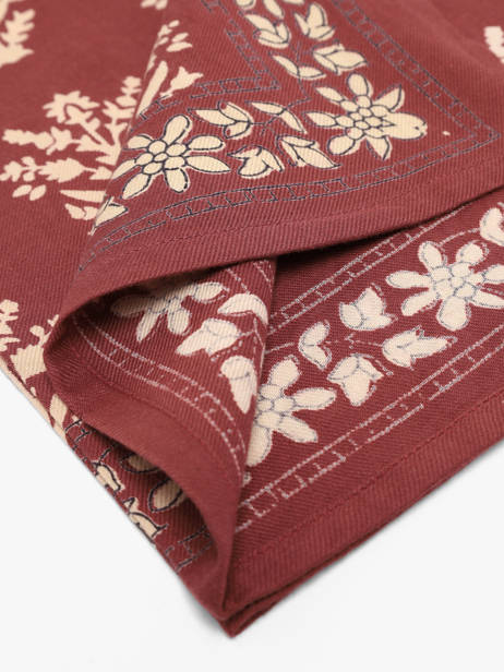 Scarf Galati 50x50 Byzantine Red foulard GAL other view 2