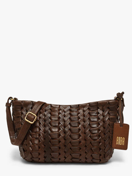 Sac Bandoulière Heritage Cuir Biba Marron heritage ELK2L