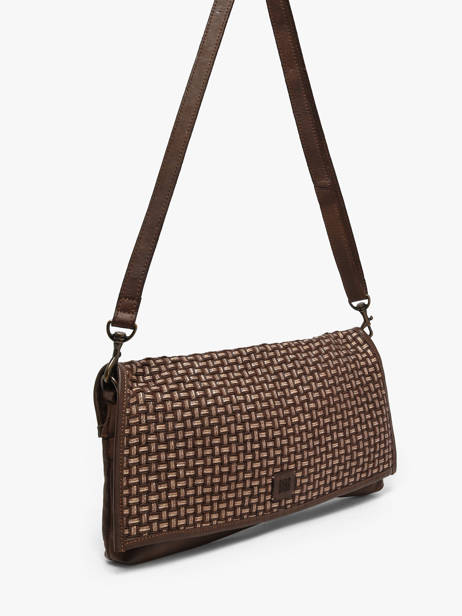 Shoulder Bag Heritage Leather Biba Brown heritage KAB8L other view 1