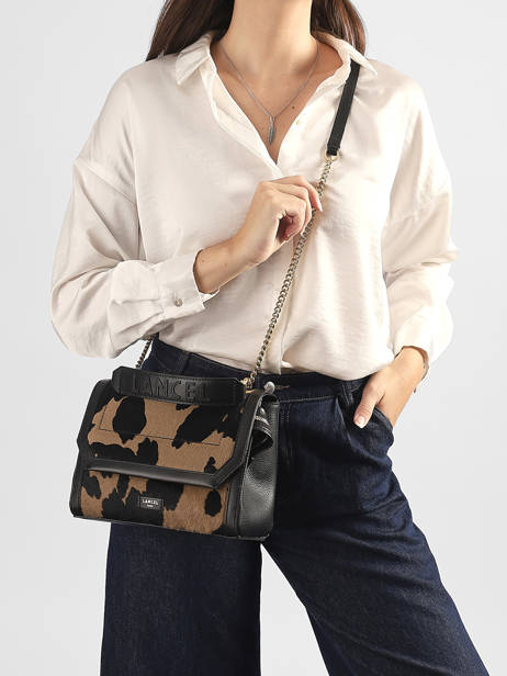 Shoulder Bag Ninon Leather Lancel Black ninon A14250 other view 1