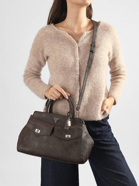 Sac Porté Main Blake Guess Marron blake PD222207 vue secondaire 1