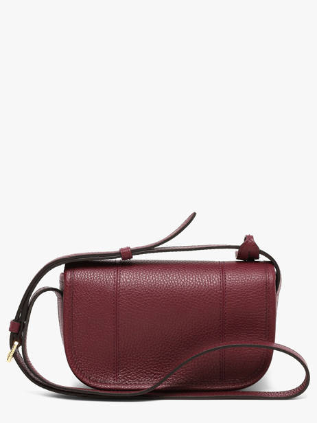 Small Leather Victoire Crossbody Bag Lancel Violet victoire A13991 other view 4