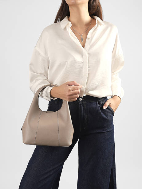 Small Leather Juliette Satchel Le tanneur Beige juliette TJET1000 other view 1