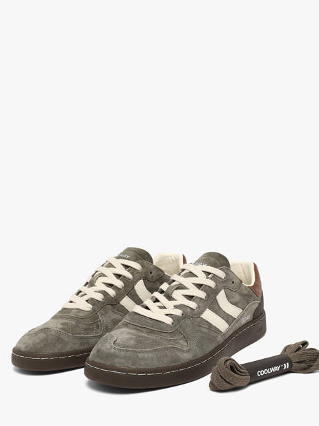 Sneakers In Leather Coolway Gray men 8643817 other view 1