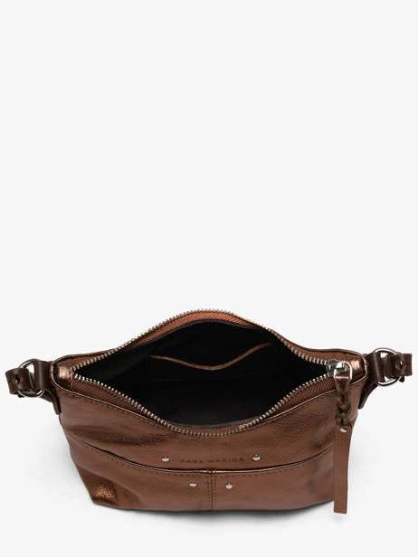 Shoulder Bag Vintage Leather Paul marius Brown vintage LOUSTIC other view 2