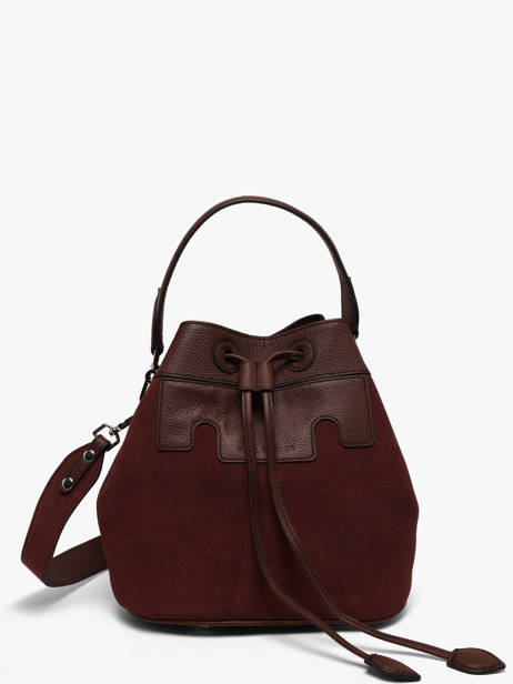 Shoulder Bag La Suite Leather Paul marius Red la suite CAPUCSUI