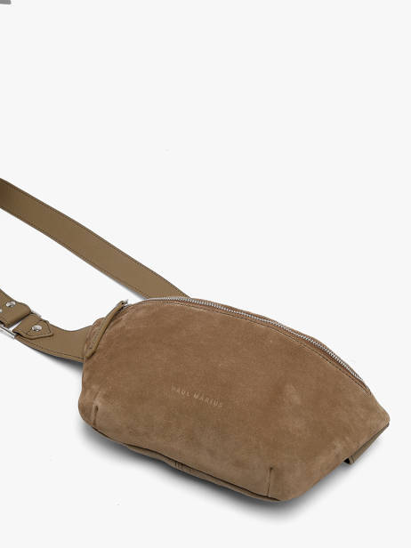 Belt Bag La Suite Leather Paul marius Beige la suite BANANSUI other view 1