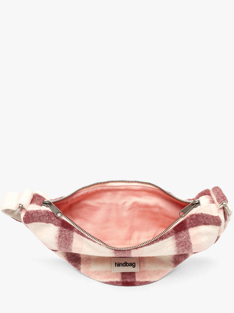 Shoulder Bag Tartan Hindbag Pink tartan TA other view 2