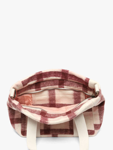 Satchel Tartan Hindbag Pink tartan TA other view 2