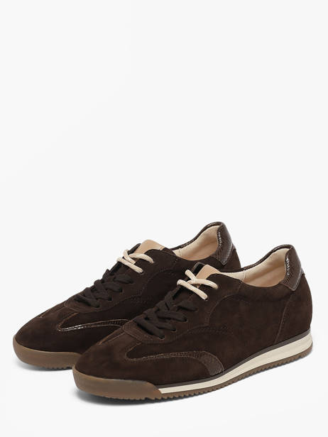 Sneakers En Cuir Gabor Marron women 1 vue secondaire 1