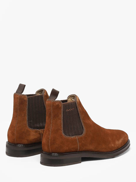 Chelsea Boots In Leather Gant Brown men 33653464 other view 2
