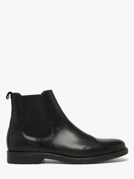 Chelsea Boots In Leather Kost Black men B00030A