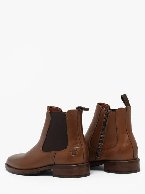 Chelsea Boots In Leather Kost Brown men B0146A other view 2