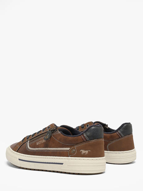 Sneakers Mustang Brown men M0041005 other view 2