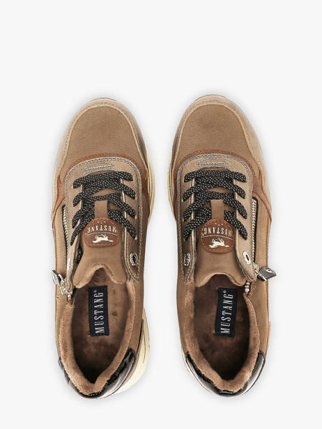 Sneakers Mustang Beige women M0332001 other view 3