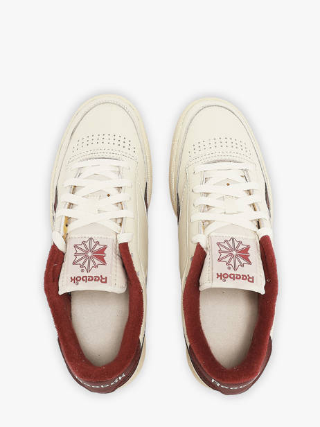 Sneakers In Leather Reebok White men 233964 other view 3