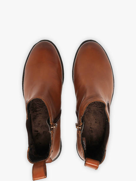 Chelsea Boots In Leather Tt. bagatt Brown women FS3A4000 other view 3