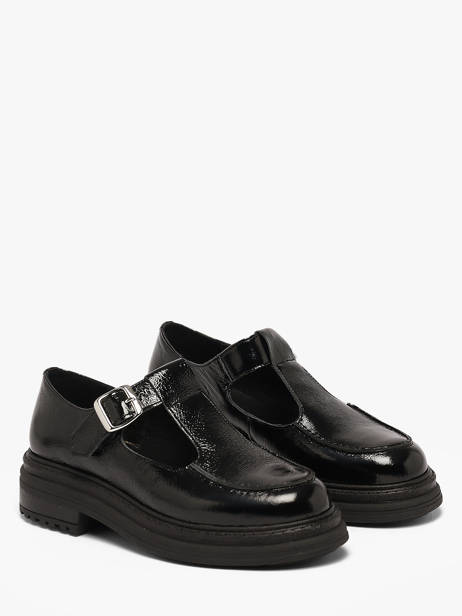 Derby Shoes In Leather We do Black women CO11411 other view 1