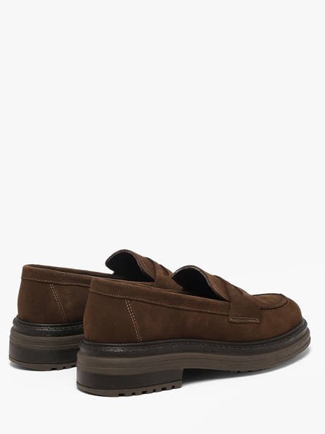 Mocassins En Cuir We do Marron women CO11412 vue secondaire 2