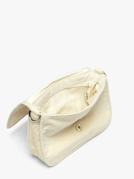 Velvet Margault Crossbody Bag Hindbag Beige velours V other view 2