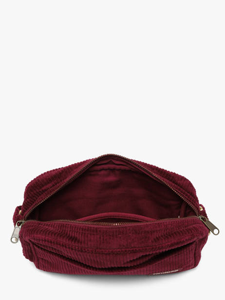 Velvet Nino Crossbody Bag Hindbag Red velours V other view 2