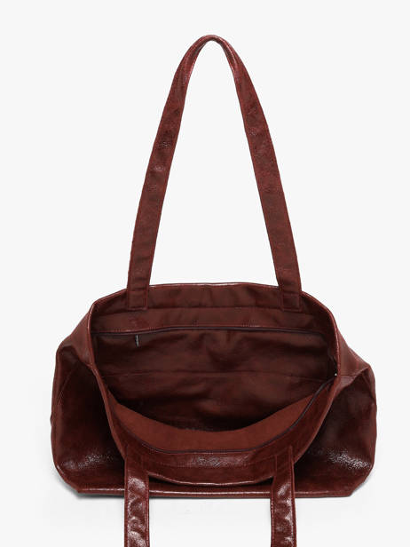 Sac Porté épaule A4 Retro Kba Polyester Lancaster Rouge retro kba 102 vue secondaire 2