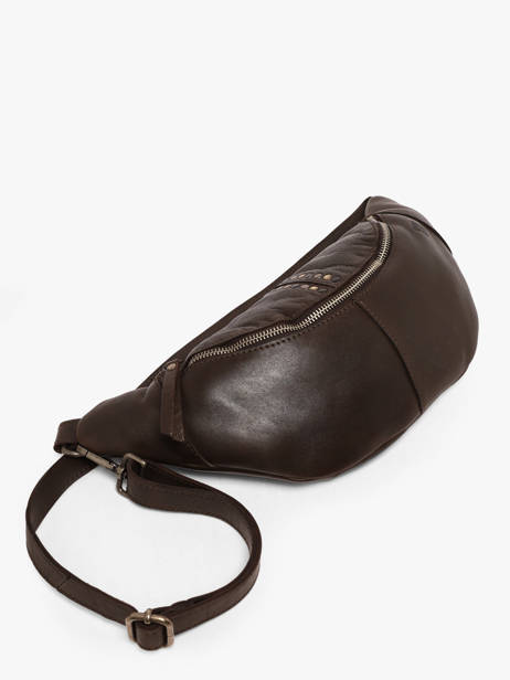 Belt Bag Leather Biba Brown heritage HAK5L other view 1