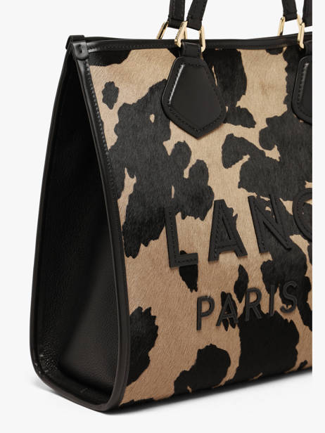 Shoulder Bag Jour Leather Lancel Black jour A14249 other view 2
