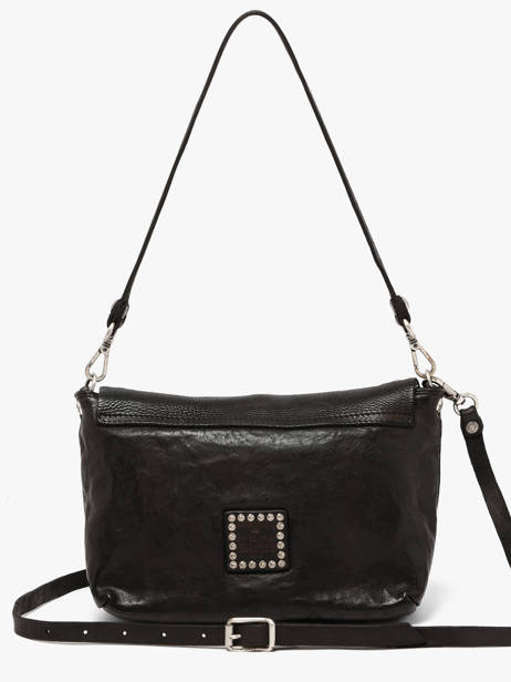 Sac Bandoulière Orchidea Cuir Campomaggi Noir orchidea 25890ND vue secondaire 5
