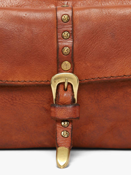 Shoulder Bag Kura Leather Campomaggi Brown kura 34070ND other view 3
