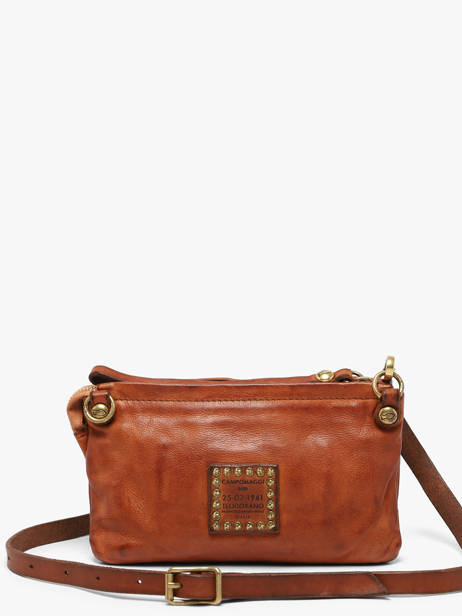 Shoulder Bag Kura Leather Campomaggi Brown kura 34070ND other view 5
