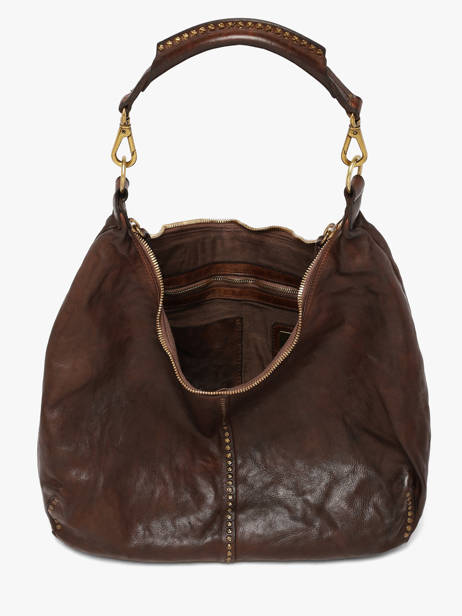 Hobo Bag Kura Leather Campomaggi Brown kura 45720ND other view 4