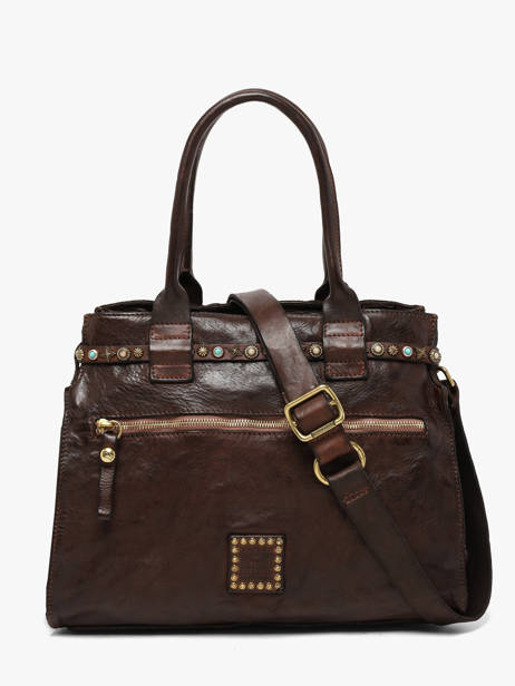 Sac à Main Poppi Cuir Campomaggi Marron poppi 41020ND vue secondaire 5