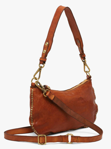 Sac Bandoulière Kura Cuir Campomaggi Marron kura 42760ND vue secondaire 2