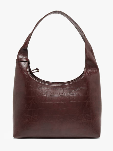 Shoulderbag Lauren With Croc Effect Laurent david Red ld bags 52 other view 3