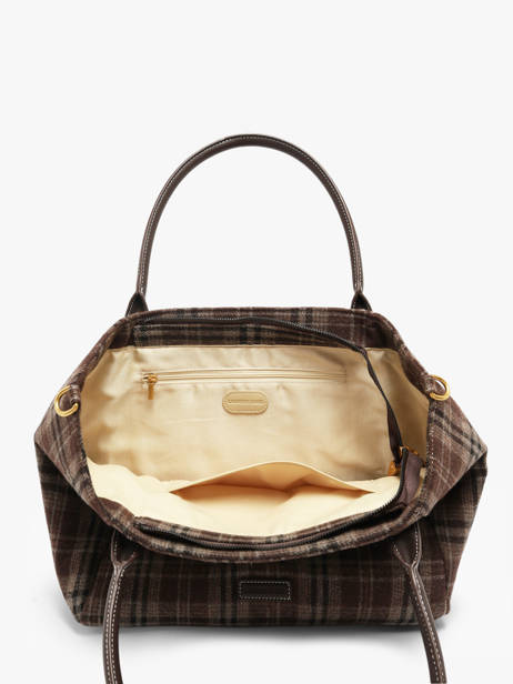 Shoulder Bag Taylor With Tartan Print Laurent david Brown ld bags 135 other view 2