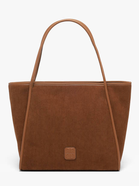 Shoulder Bag Verona Corduroy Laurent david Brown ld bags 111