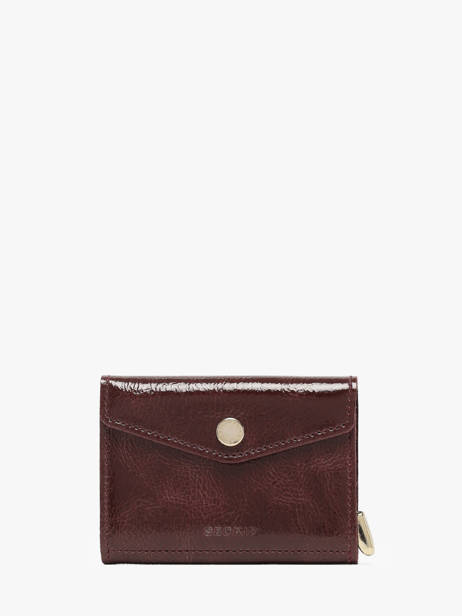 Card Holder Leather Secrid Red naplak ENA
