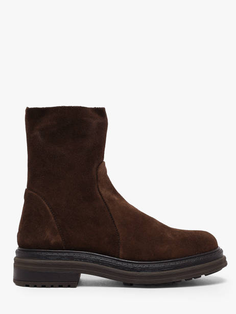 Boots In Leather Aliwell Brown women A224098