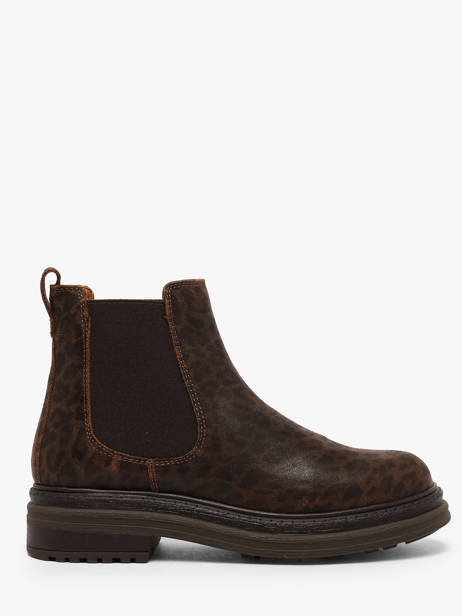 Chelsea Boots In Leather Aliwell Brown women A226164