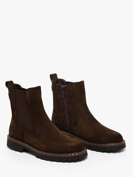 Bottines En Cuir Tamaris Marron women 47 vue secondaire 1